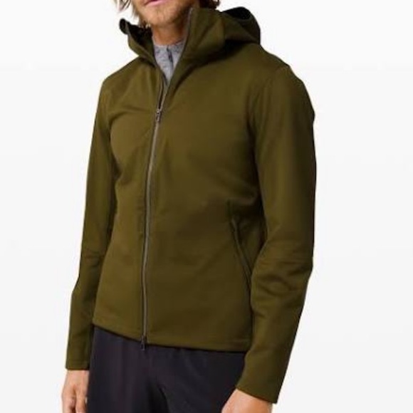 lululemon athletica Other - NEW wTag-LULULEMON Grn Hooded Softshell Jacket XL